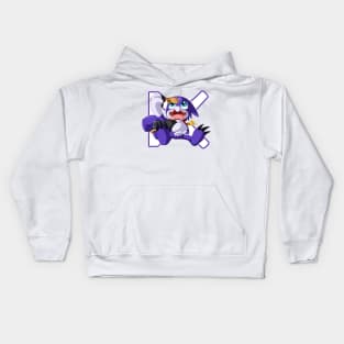 Gumdramon Okonomiyaki Kids Hoodie